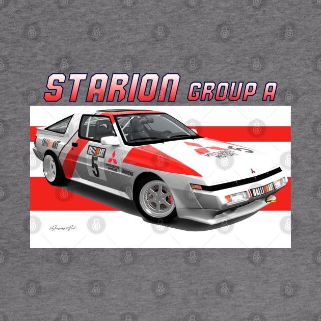 Mitsubishi Starion by PjesusArt